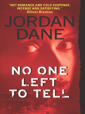 cover image of No One Left To Tell